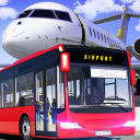 Bus Simulator Game 2021 - Airport Bus City Driving Icon