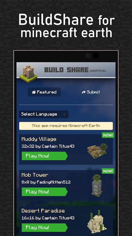 BuildShare For Minecraft Earth - APK Download for Android