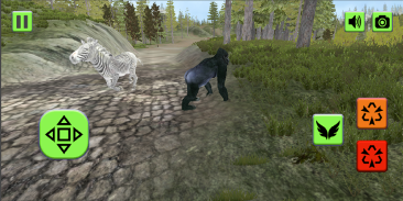 Flying Gorilla Simulator: Wild Gorilla Jungle screenshot 2