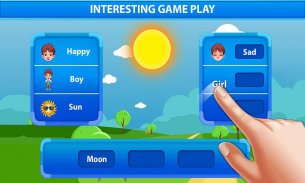 aprender palabras opuestas para niños screenshot 10