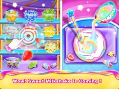 Ice Cream Milkshake Maker-Icy Dessert Sweet Games screenshot 2