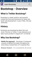 Learn Bootstrap screenshot 1