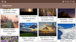 Robert Frost Poems screenshot 11