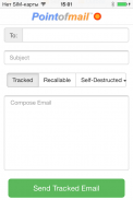 Pointofmail Email Tracking and Recall screenshot 0