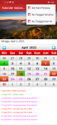 Indonesia Calendar screenshot 2