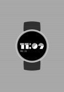 Watch Face for Wear Trendy Minimal Android AWatch screenshot 24