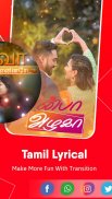 Tamil Lyrics Video Status screenshot 4