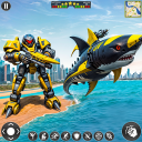 Shark Robot Car Transform Game