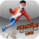 Parkour Training Vector Simulator Games Icon