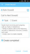 Call Tracker for Salesforce screenshot 3