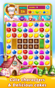 Cookie Star: bolo de açúcar - jogo livre screenshot 1