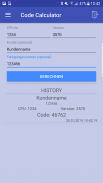 KMD Code Calculator screenshot 2