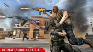 Real Terrorist Shooting Games: Gun Shoot War screenshot 1