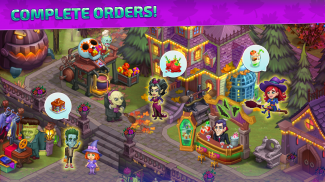 Monster Farm: Feliz Halloween en la Villa Fantasma screenshot 0