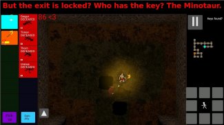 Survive the Minotaur's labyrinth - Free Maze Game screenshot 1