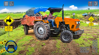 Farming Tractor Trolley Sim 3D screenshot 2