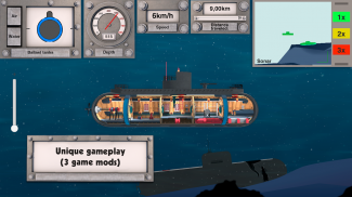 Simulator of Nuclear Submarine inc: indie Hardcore screenshot 1