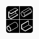 Metal Weight  Calculator Icon