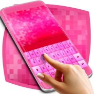 Indah pink Keyboard screenshot 0