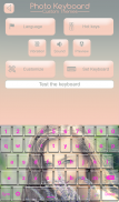 Tema Keyboard Foto screenshot 6