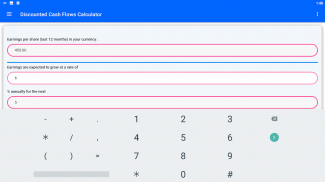 DCF Calculator screenshot 2