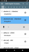 Kosakata bahasa Inggris umum screenshot 5