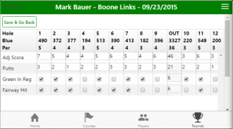 Golf Scorecard screenshot 4