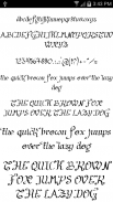 Fonts for FlipFont Script Font screenshot 4