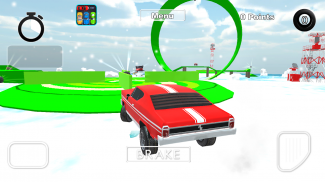 Snow Car Race & Stunts Extreme by Kaufcom screenshot 5