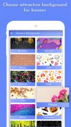 Banner Maker - Create Thumbnails, Posters, Covers screenshot 5