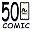 Comic Fonts for Huawei / Honor / EMUI