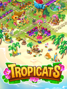 Tropicats: Quebra-cabeças de combinações de frutas screenshot 11