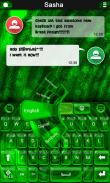 Neon Green GO Keyboard screenshot 2
