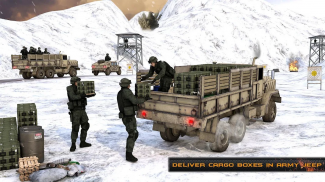 Game Mengemudi Truk Militer screenshot 1