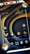 Abstract Curve Art Launcher Theme screenshot 0