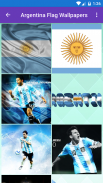 Argentina Flag Wallpaper: Flags and Country Images screenshot 2