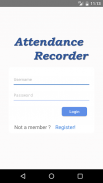 Daily Attendance Recorder screenshot 2