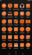 Bright Orange Icon Pack ✨Free✨ screenshot 2
