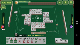 Play mahjong online with real mahjong players or training bots