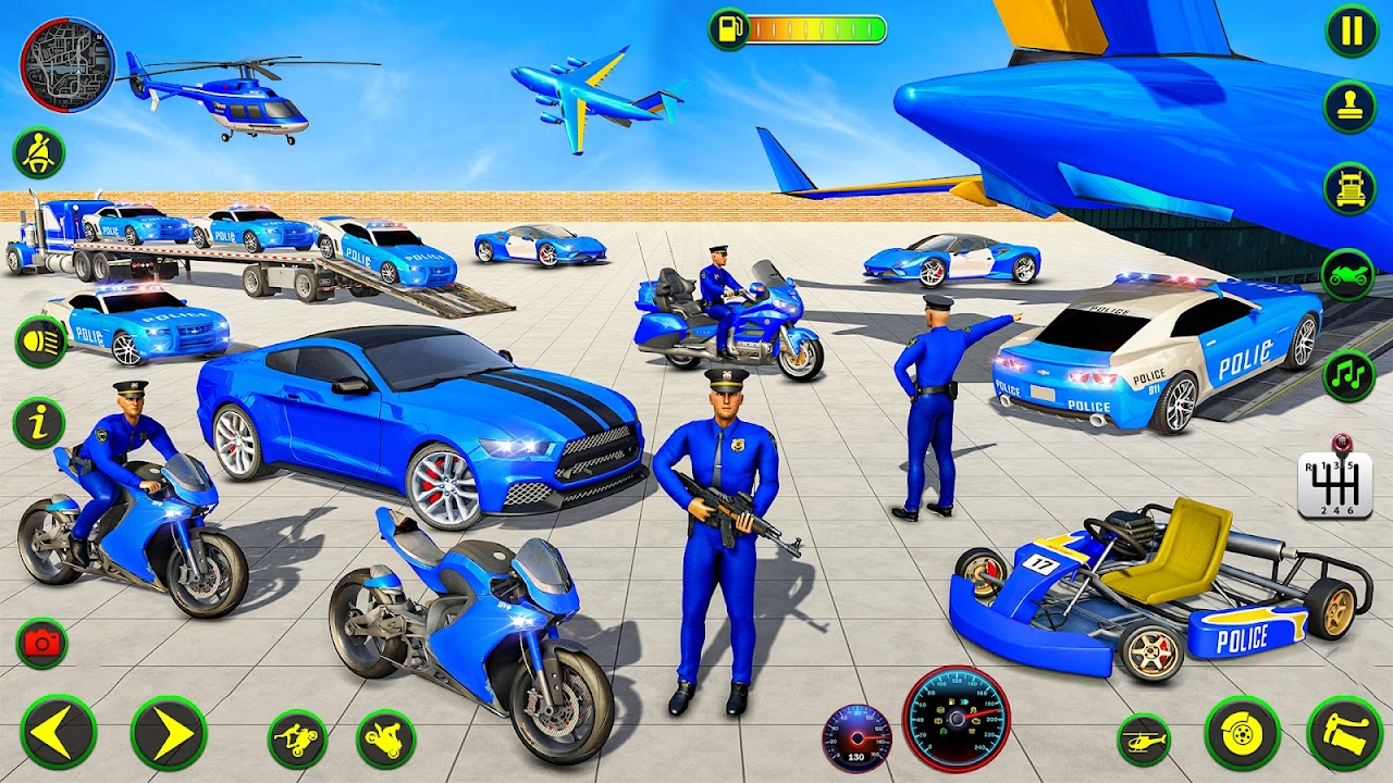 Полиция Самолет Transporter - Загрузить APK для Android | Aptoide