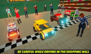 Shopping Mall electric toy car driving car games screenshot 3