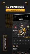 Pittsburgh Penguins Mobile screenshot 1