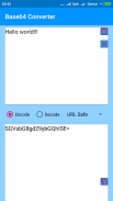 Base64 Encoder / Decoder screenshot 1