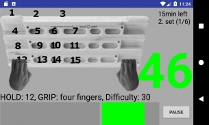 Grips & Grades hangboard app screenshot 4