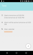 Events Notifier for Calendar screenshot 2