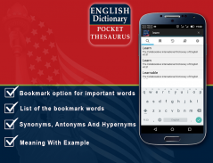 Free English thesaurus Dictionary Pocket screenshot 4