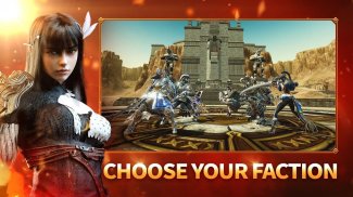 Ax E Alliance VS Empire Gameplay ( OPEN WORLD MMORPG) Android IOS