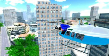 Police Helicopter City Flying screenshot 7