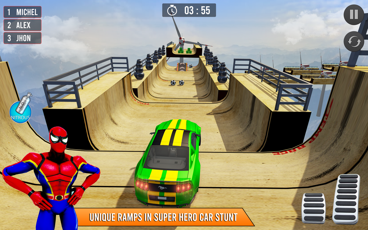 Spider GT Hero Stunt Car Games 3D, Spider Superhero GT Car Stunt Games For  Free, Spider Stunt Race Master 3D, Spider Hero GT Car Stunt Racing  Games::Appstore for Android