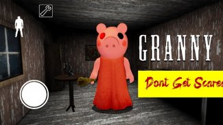 Piggy Granny Scary Escape Horror House screenshot 1